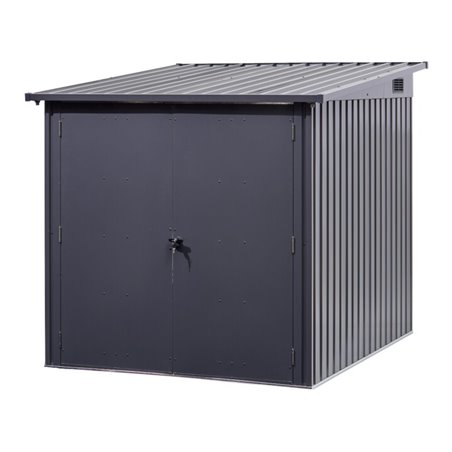 floraworld Fahrradgaragefür 3 Fahrrä der164 x 204 x 145/163 cm