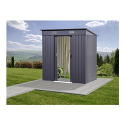 floraworld Gerätehausmit Pultdach195 x 121 x 174/196 cm