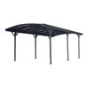 floraworld Carport6 Standfuße300 x 5 05 x 206/219 cm