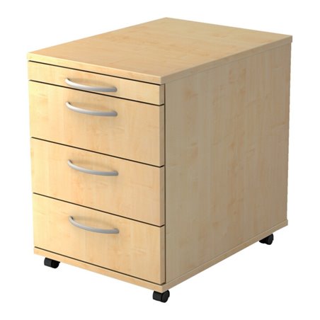 Rollcontainer Buche 3 Schübe