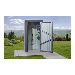 floraworld Geräteschrankmit Flachdac h + Zubehör98 x 81 x 180 cm