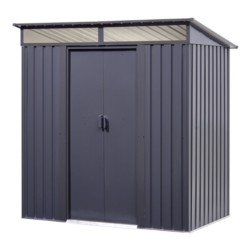 floraworld Gartengerätehausm.Pultdac h + Oberlicht121 x T 195 x H 196 cmBeschaffungsart