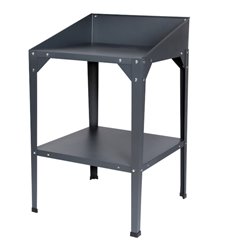 floraworld Pflanztischanthrazit matt 60 x 60 x 83/100 cm