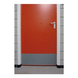 ELLEN Türschutz TS-s selbstkl. Rubbertex schwarz, Br 750 x H 600