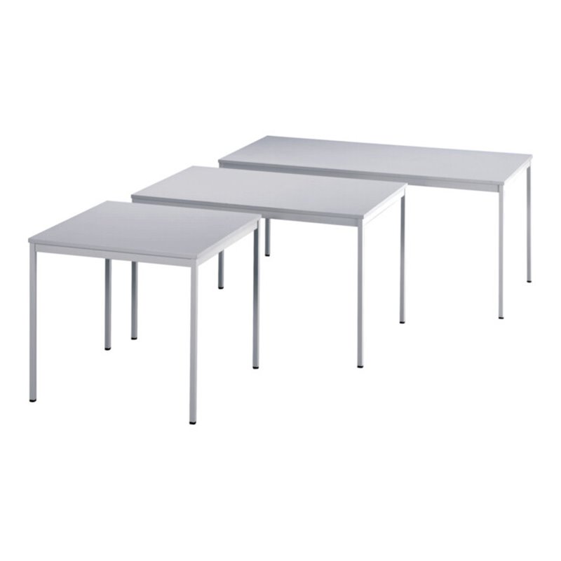 Tisch 120 x 80 lichtgrau