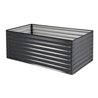 floraworld Pflanzkasten rechteckigan thrazit a. Metall150 x 60 x 60 cm
