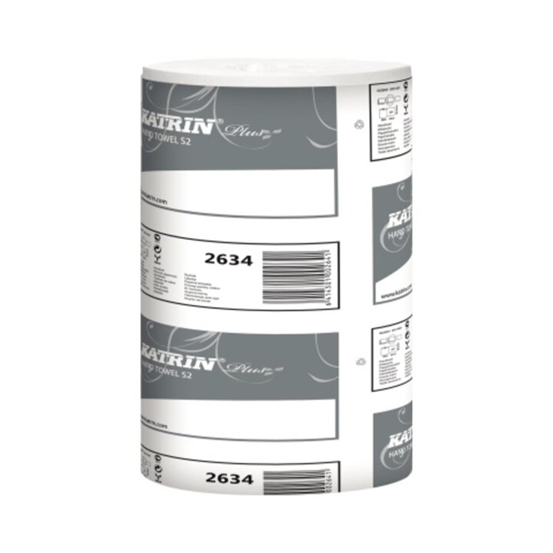 KATRIN Plus Handtuchrolle Handtuchrolle S2 hochweiß 20,5 x 28cm