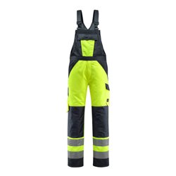 Mascot Gosford Latzhose hi-vis gelb/schwarzblau