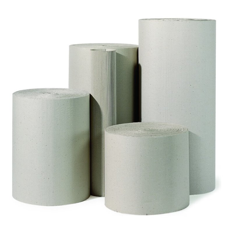 TransPak Rollenwellpa. 1-wellig, 1200mm breitx70lfm 80g/qm