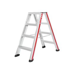 Hymer Stufenstehleiter beidseitig begehbar 6024