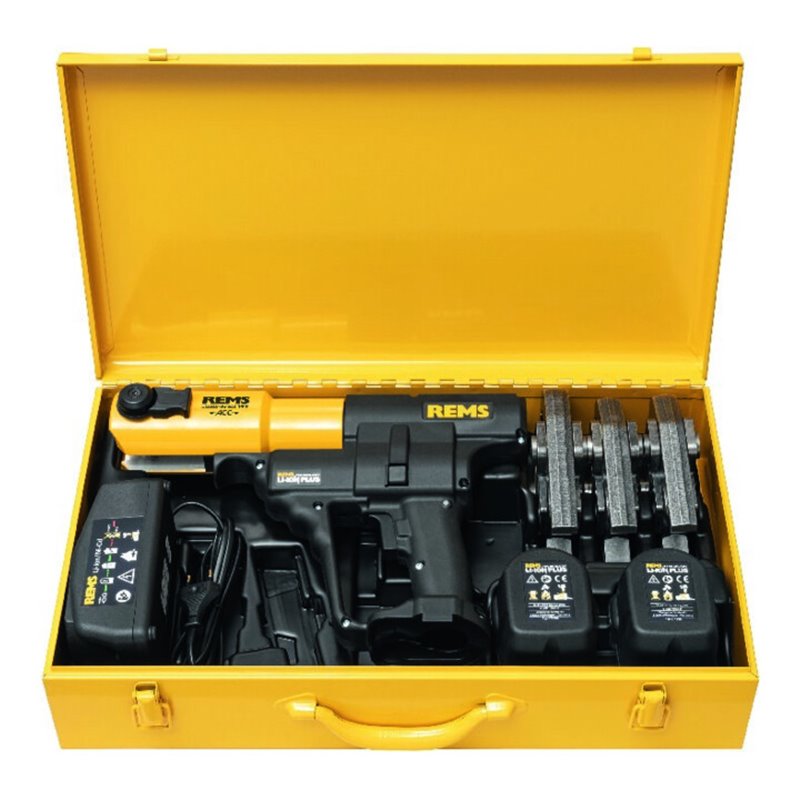 REMS Akku-Press 14 V ACC V Set V 15+18+22 inkl. Akku 5,0 Ah