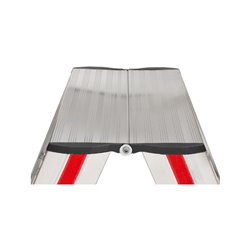 Hymer Stufenstehleiter beidseitig begehbar 6024