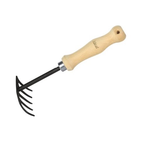 Ideal Handrechen Buchenstiel 15,5 cm