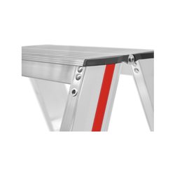 Hymer Stufenstehleiter beidseitig begehbar 6024