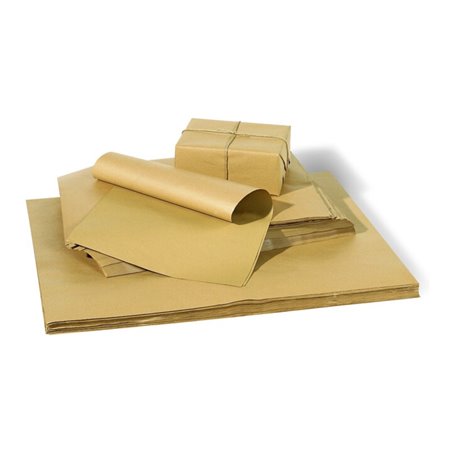 TransPak Packpapier, 25KG, Zuschnitt, 50x75cm, 80g/qm, braun