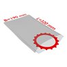 TransPak PE-Flachbeutel,VE1000, 190x320mm, 25my, transparent 