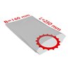 TransPak PE-Flachbeutel,VE1000, 160x250mm, 50my, transparent 