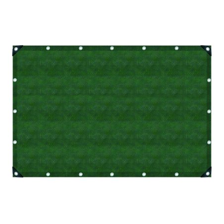 Gewebeplane oliv 6x10m UV-stabilis. Ösen 50 cm