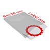 TransPak PE-Flachbeutel,VE1000, 250x350mm, 50my, transparent 