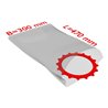 TransPak PE-Flachbeutel,VE1000, 300x470mm, 50my, transparent 