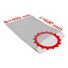 TransPak PE-Flachbeutel,VE500 400x600mm, 50my, transparent 