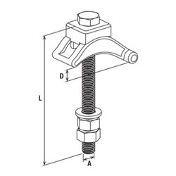 fischer FMBC M16 Trägerklammer