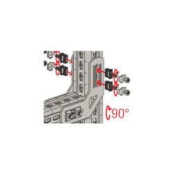 fischer Flachfitting FMFF 90°