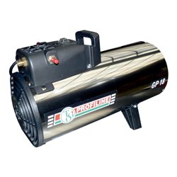 Gas-Heizgebläse 11-18kW regelbar Edelstahl