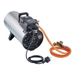 Gas-Heizgebläse 11-18kW regelbar Edelstahl