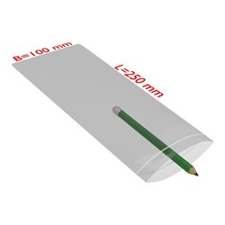 TransPak Druck-Verschlussbeutel 100x250mm, 50my,VE1000