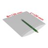 TransPak Druck-Verschlussbeutel 120x120mm, 50my,VE2000