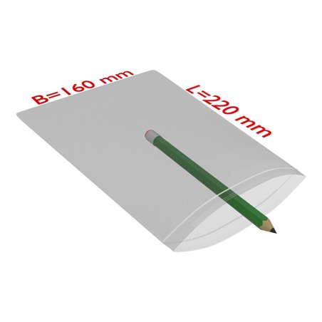 TransPak Druck-Verschlussbeutel 160x220mm, 50my,VE1000