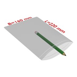 TransPak Druck-Verschlussbeutel 160x220mm, 90my,VE1000