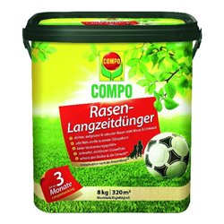 COMPO Rasen-Langzeitdünger 8 kg Eimer