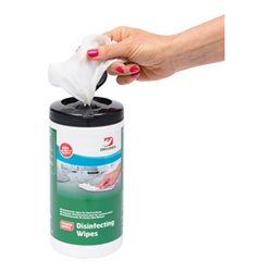 DREUMEX Flächendesinfektiontücher 80 Tücher 190x175mm Spenderdose