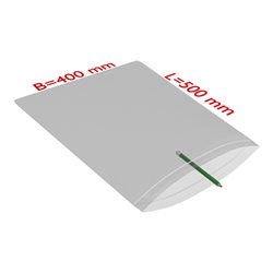 TransPak Druck-Verschlussbeutel 400x500mm, 50my, VE 500