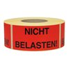 TransPak Hinweis Etiketten Nicht belasten 1.000 Stk/Rolle