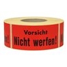 TransPak Hinweis Etiketten Vorsicht nicht werfen 1.000 Stk/Rolle
