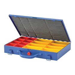 Sortimentskasten B330xT220xH50mm mit 16 Einsätzen
