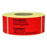 TransPak Hinweis Etiketten Senitive electronic