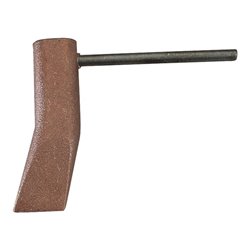 GCE Kupferstück Hammerform m. Eisenstift gerade für Propan-Handgriff 250 g