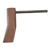 GCE Kupferstück Hammerform m. Eisenstift gerade für Propan-Handgriff 250 g