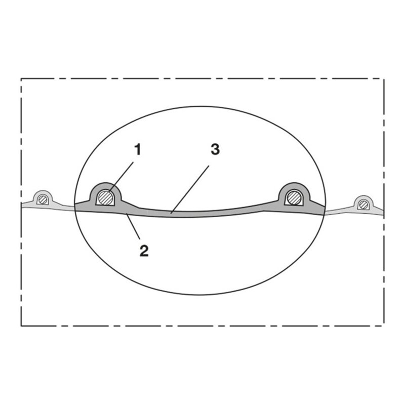 Norres Absaugschlauch TIMBERDUC® PUR 532 SE CNC 315mm 12m