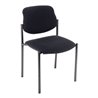 Besucher-Stuhl STYL schwarz/schwarz