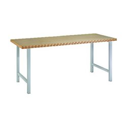 THURMETALL Werkbank (BxTxH) 2000x700x840 mm 1 Multiplexplatte RAL 7035