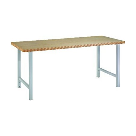 THURMETALL Werkbank (BxTxH) 2000x700x840 mm 1 Multiplexplatte RAL 7035