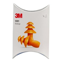 3M Gehörschutzstöpsel 1261, ohne Kordel wiederverwendbar