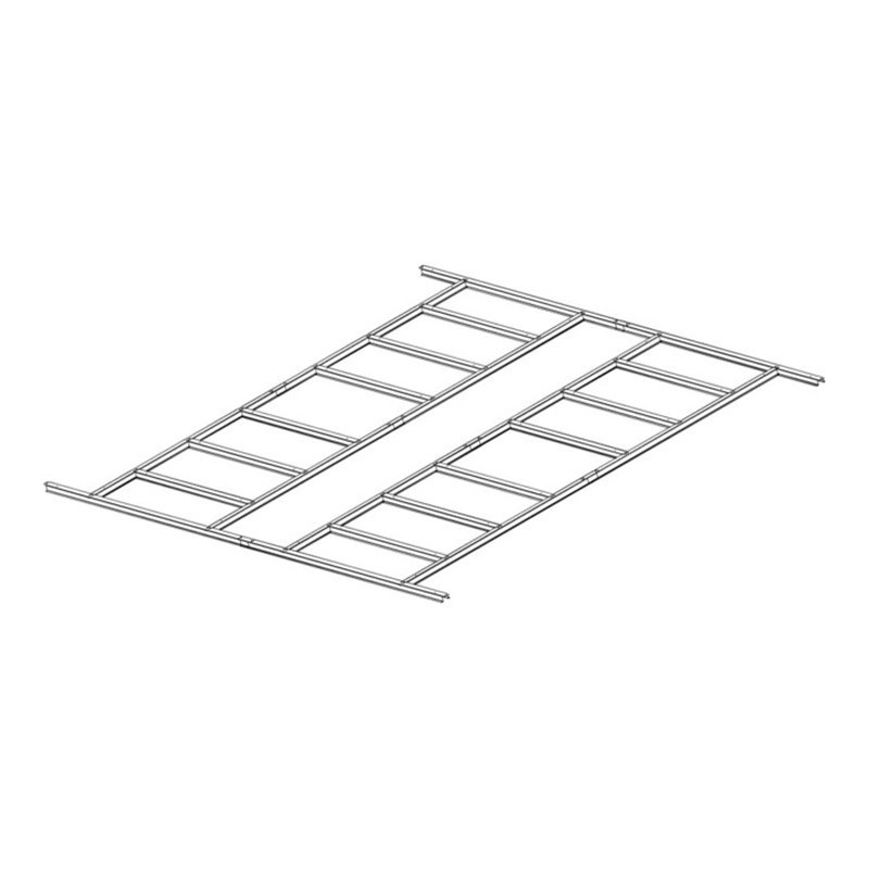 floraworld Fundament verzinkt zu Gerätehaus m.Satteldach 301 x 303 x 214 cm