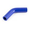 Silikon Kühlerschlauch Krümmer 45G, blau, 70x5mm, Schenkellänge: je 152mm