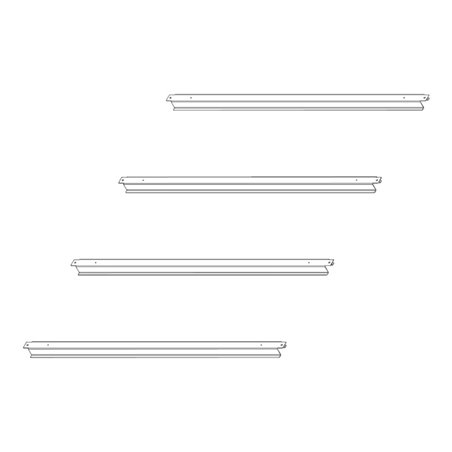 floraworld Fundament verzinkt zuAnle hn-Gerätehaus172 x 103 x 190 cm